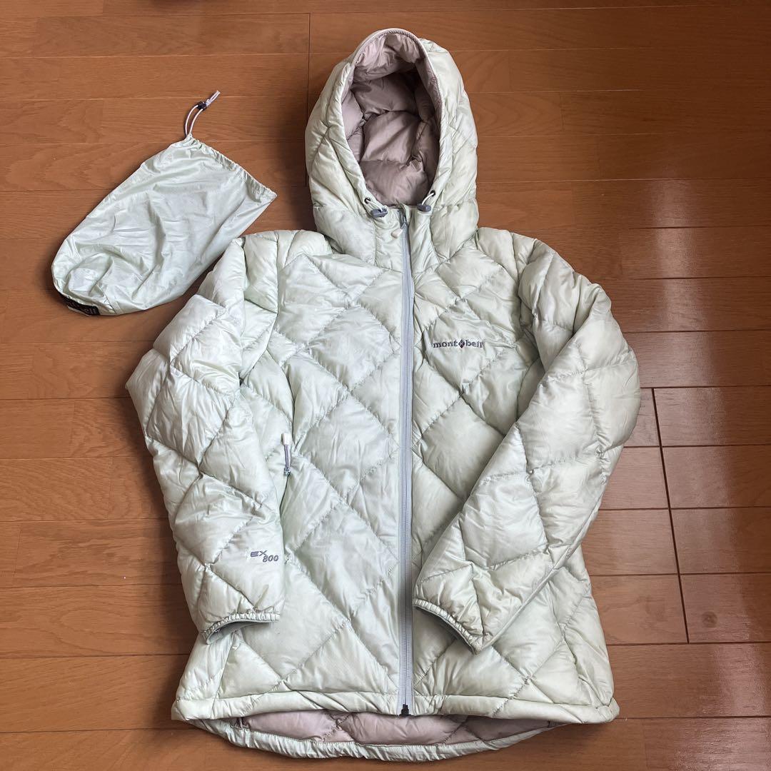 【美品】モンベル　ライトアルパインダウンパーカ　レディース　グレー　レディース ライトアルパイン ダウンパーカ Women's｜モンベル
