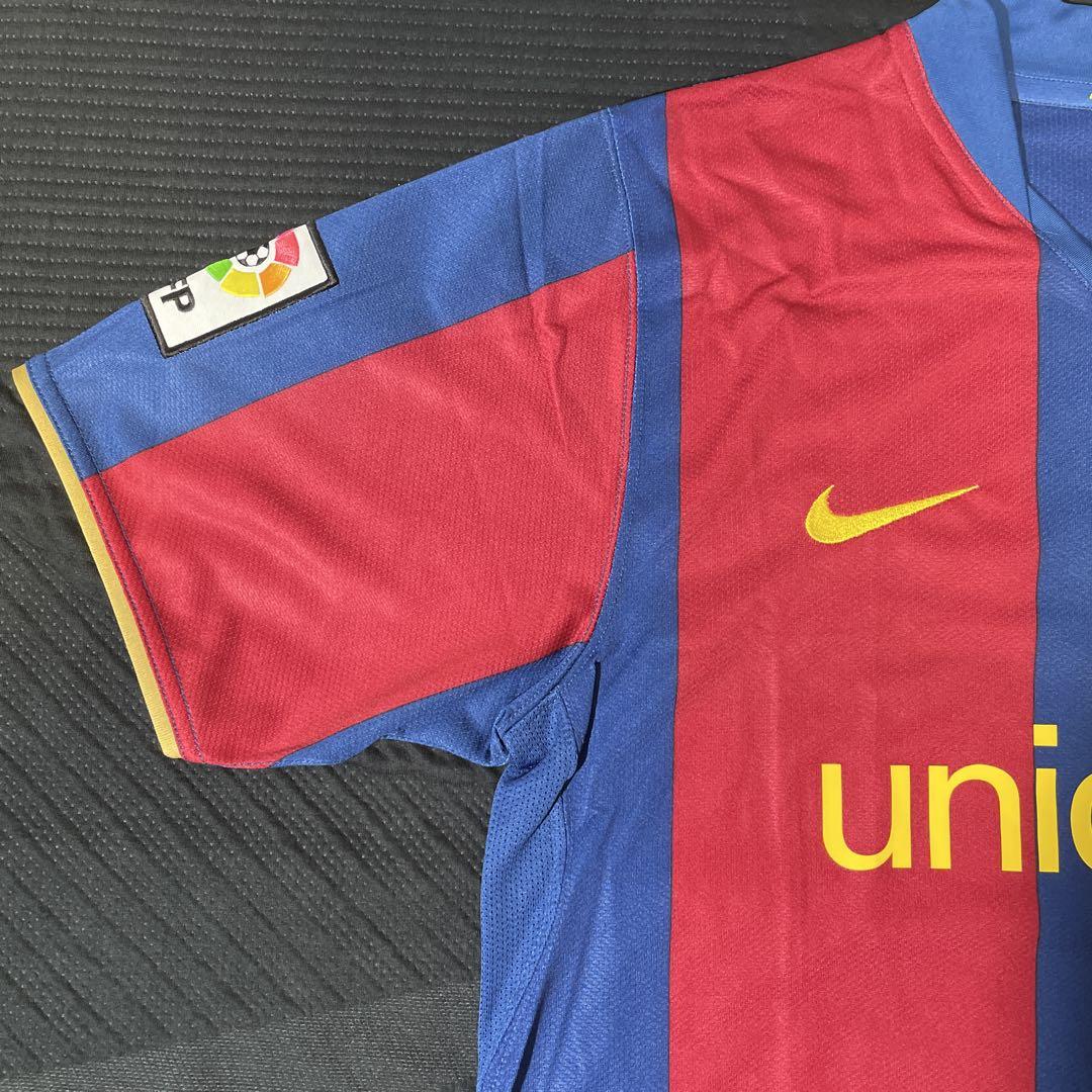 NIKE FCバルセロナ07/08 ホームユニフォーム 半袖 プジョル 5番