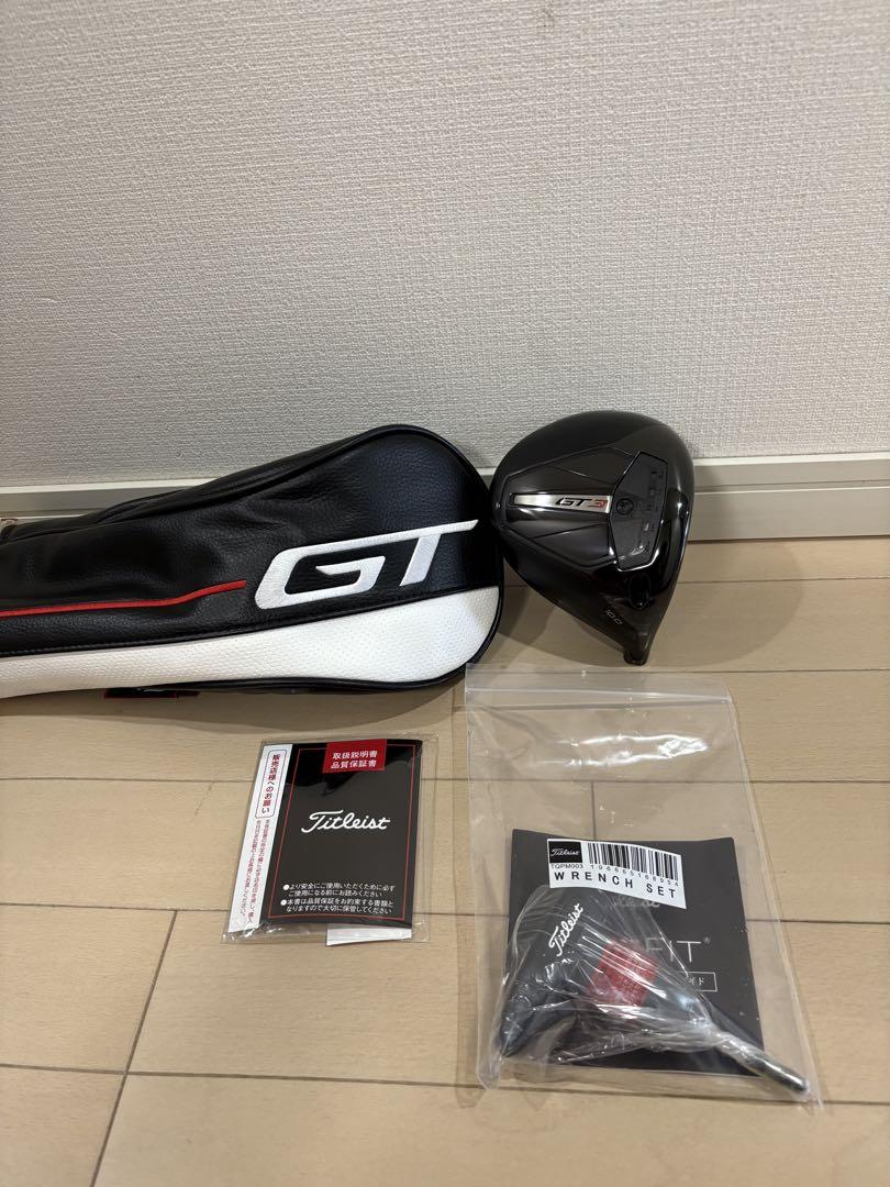 タイトリスト GT3 ドライバー】日本仕様 ヘッドのみ 10 0° 新品