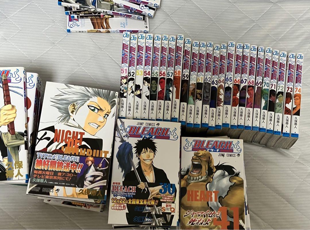 BLEACH 全巻セット 1-74巻 ジャンプコミックス【中古美品】