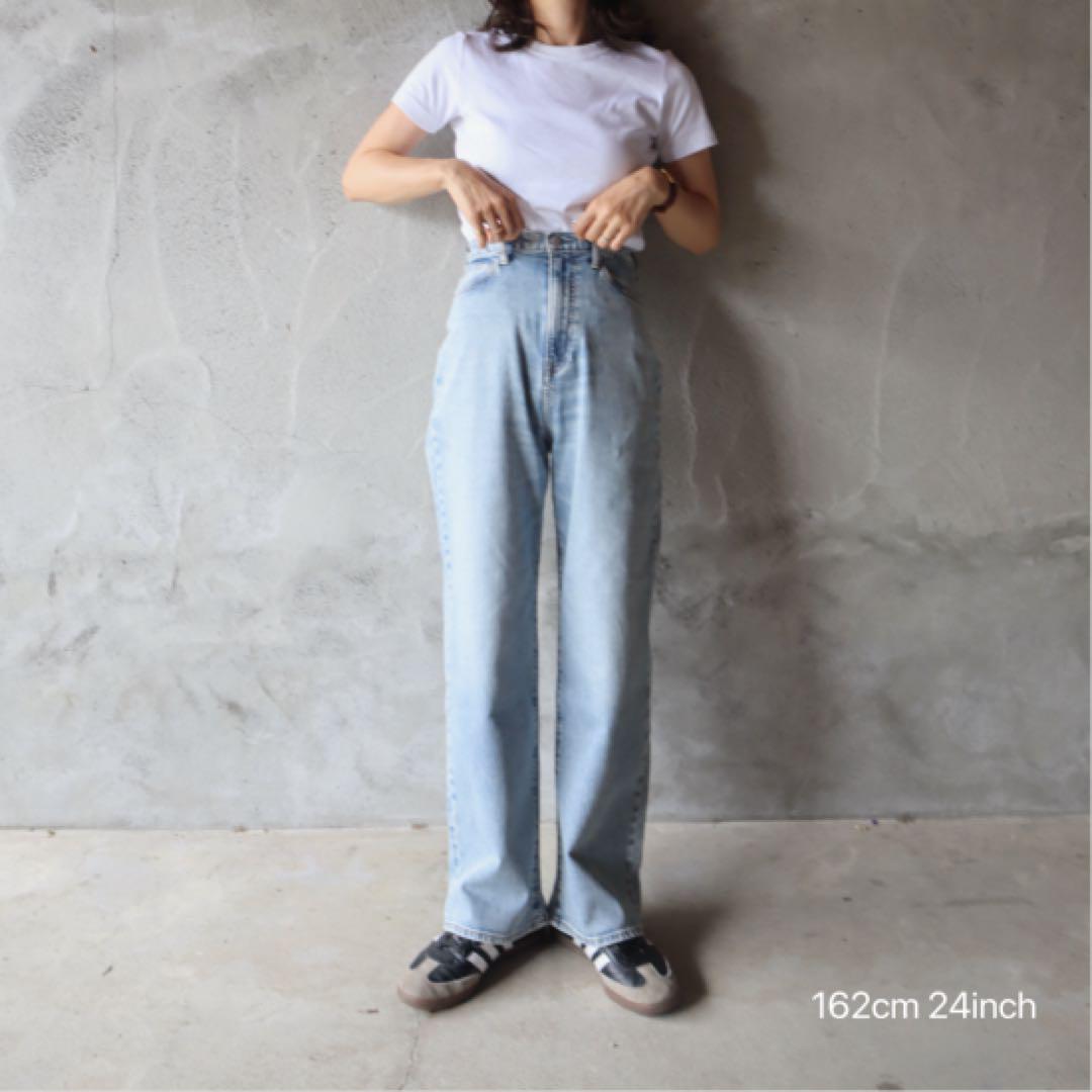 ëpa epa エパ wide straight jeans(26)