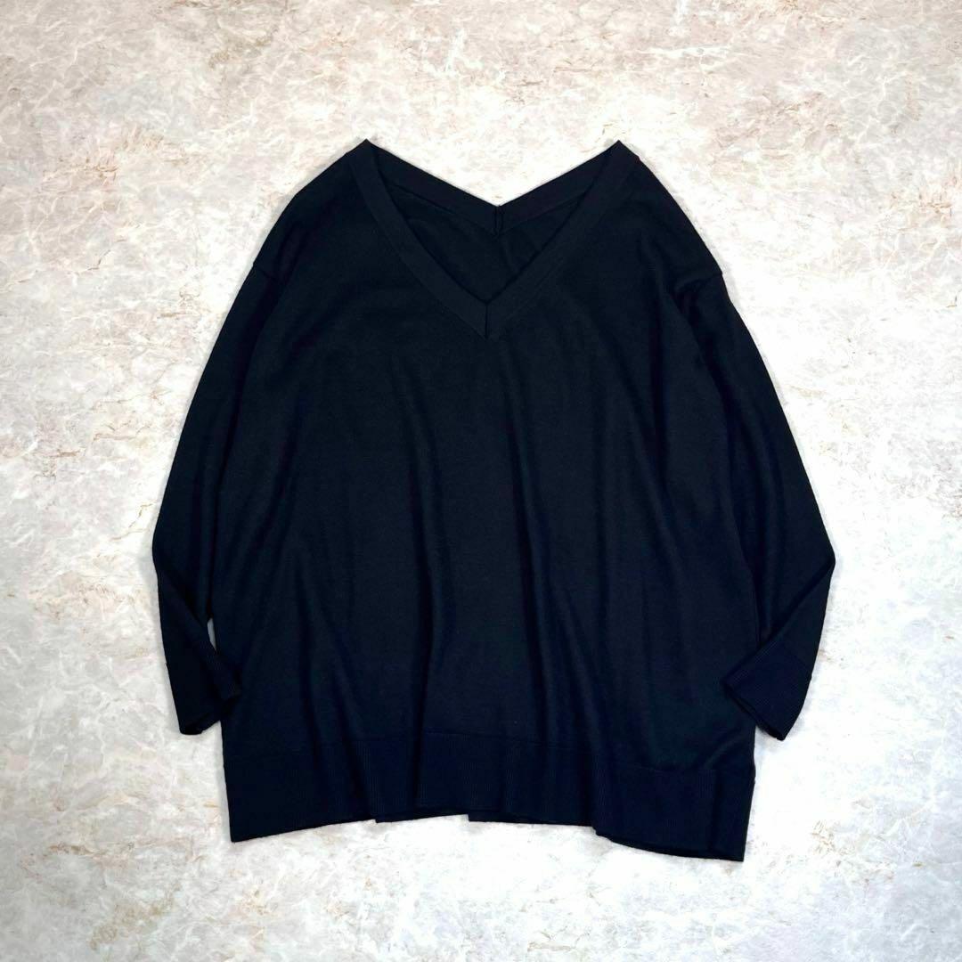 【美品】ミューズ ドゥドゥーズィエムクラス　カシミヤ&シルク ニット セーター