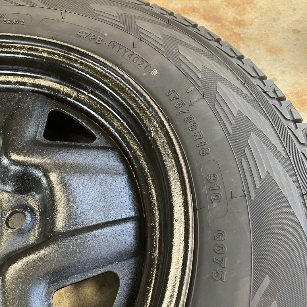 【1本】175/80R16 スタッドレス iceGUARD G075 ①