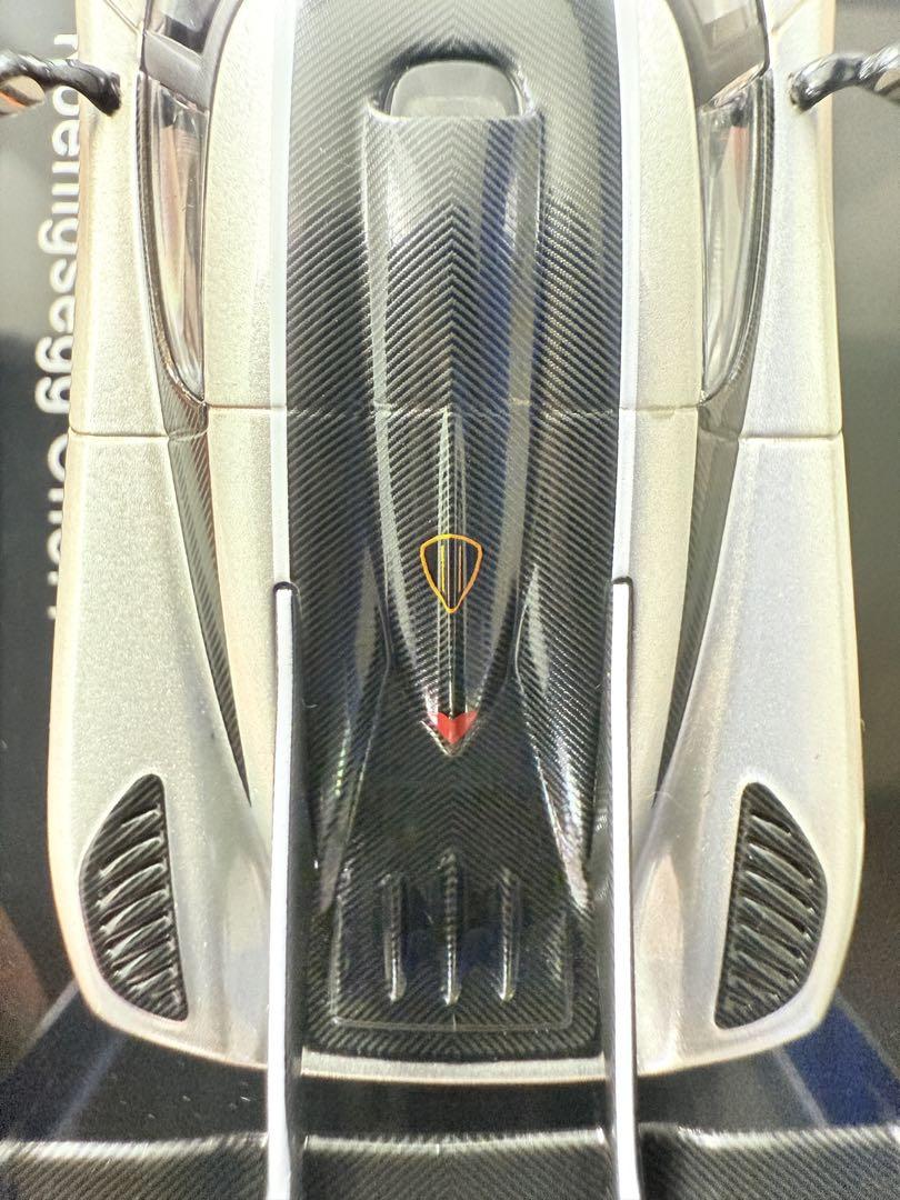 オートアート　AUTOART 1/64 ケーニグセグ　ONE メタリックシルバー