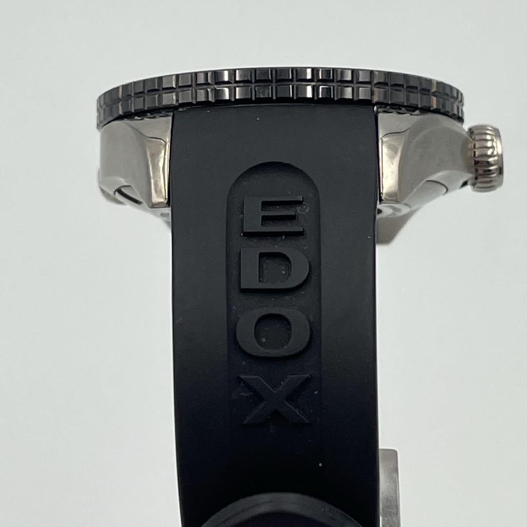 美品　EDOX エドックス　クラスワン　自動巻き　デイデイト　稼働　ダイバーズ