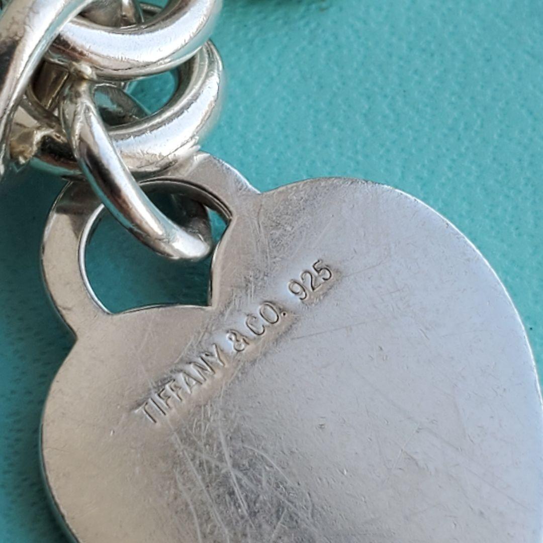 Tiffany チェーン ブレスレット 925 メンズ レディース ハートタグ