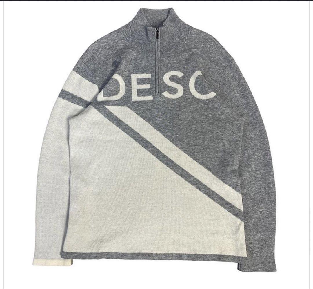 DESCENTE GOLF グレー セーター L