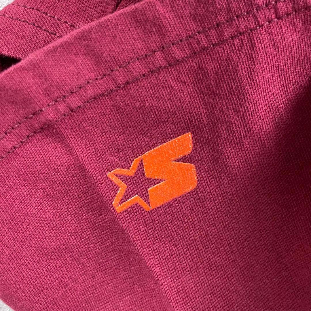 90's STARTER スターター　バージニア工科大学　カレッジ刺繍　Tシャツ