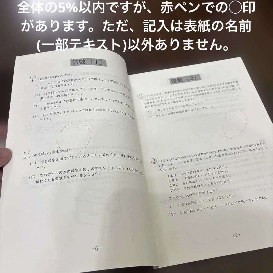 2022年終了 サピックス6年算数 デイリーサピックス 1年分 DSテキスト 小6 算数 デイリーサピックス 1年分(39冊) 610-01から610-39