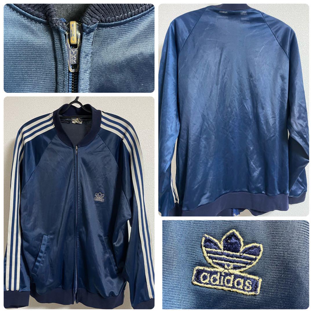 パリコレクション adidas ネイビー メルカリ - ジャケット ジャージ ウォーキング・ランニングウェア