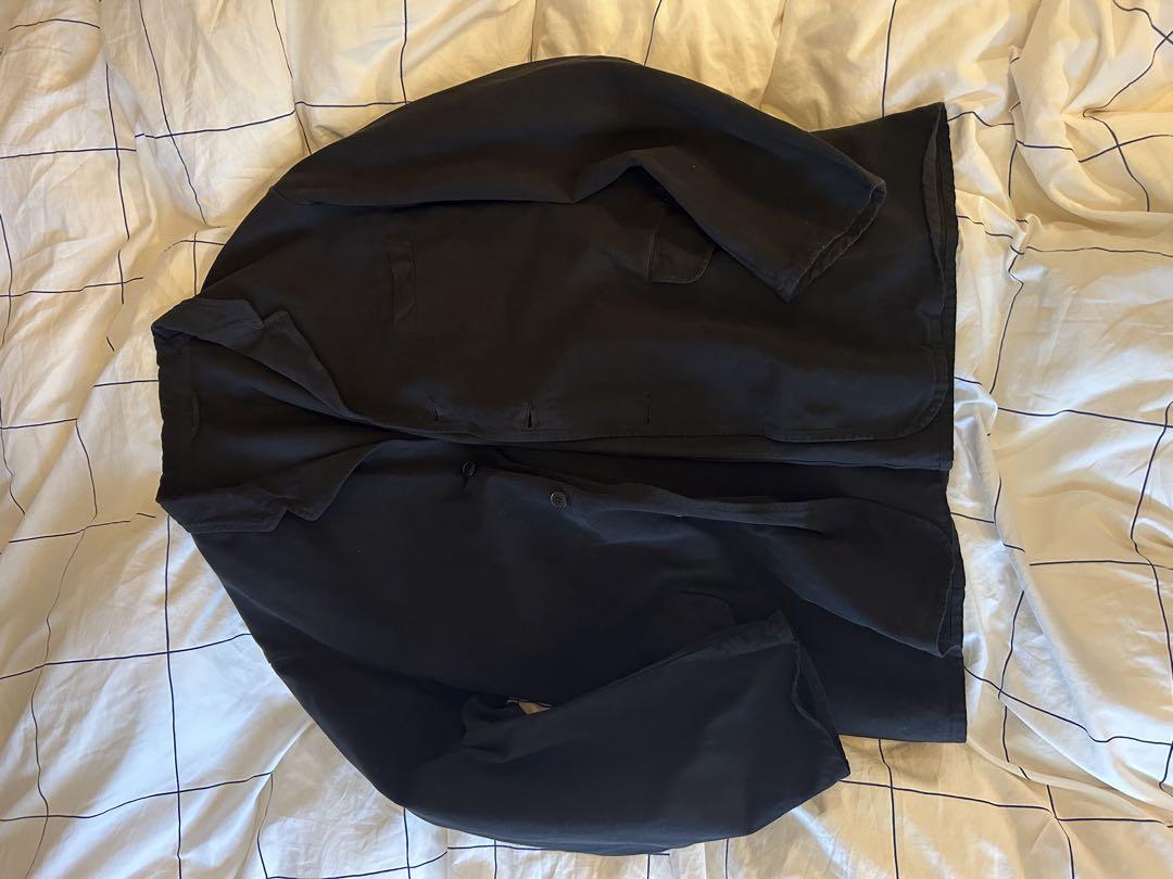 comoli 24AW 製品染 ジャケット Black サイズ3 タグ付き