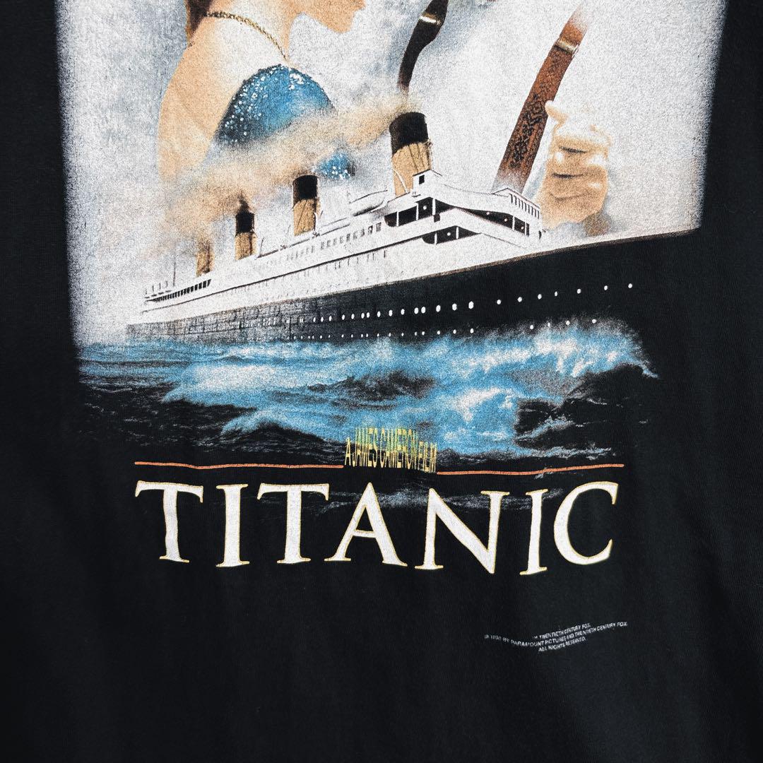 【90sお宝USA製古着】タイタニックTITANIC ムービーTシャツ©️1998