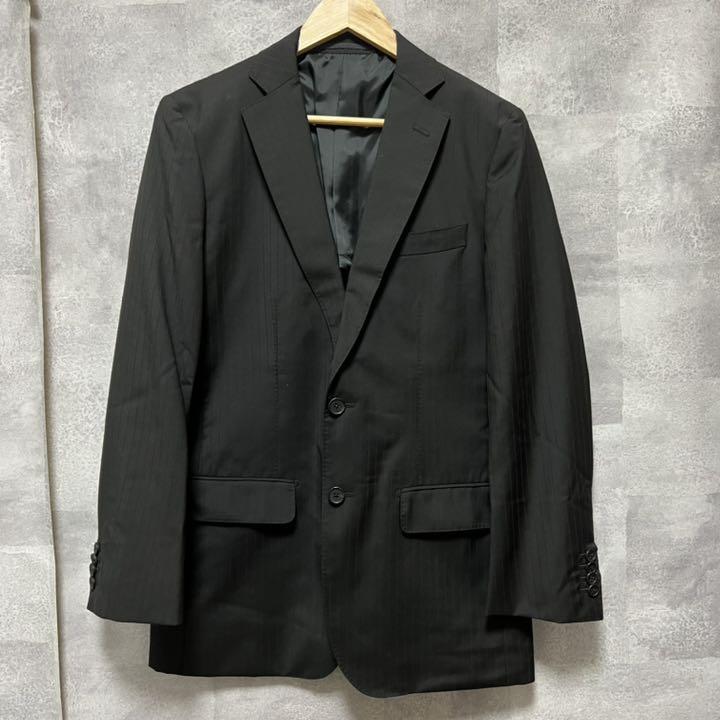 お買い得低価 極美品⭐️シンプリシテェ×アンジェリコ スーツ M JZEeQ-m87685207178 シャドーストライプ ブラック 超歓迎定番
