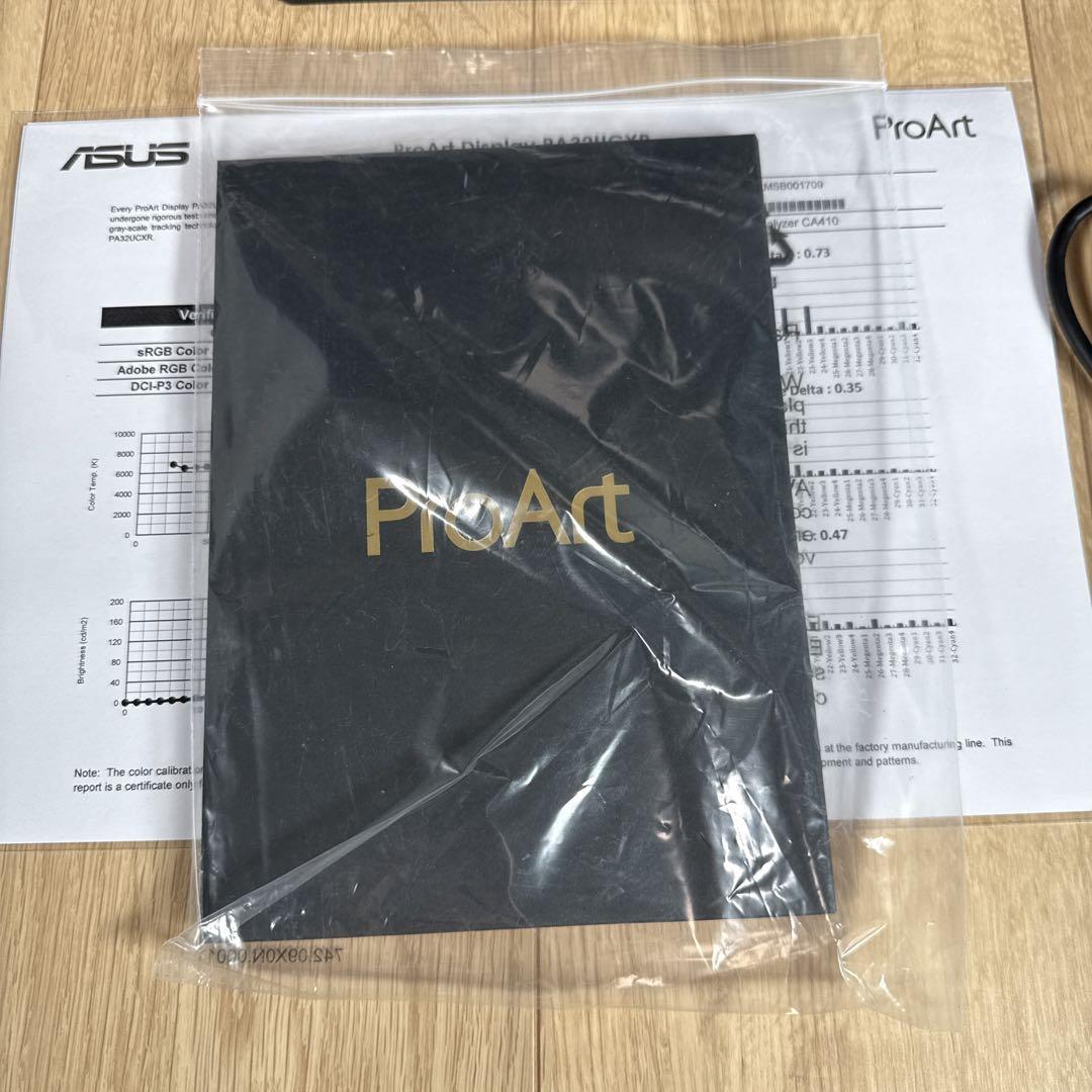 【美品】ASUS ProArt Display PA32UCXR PCモニター