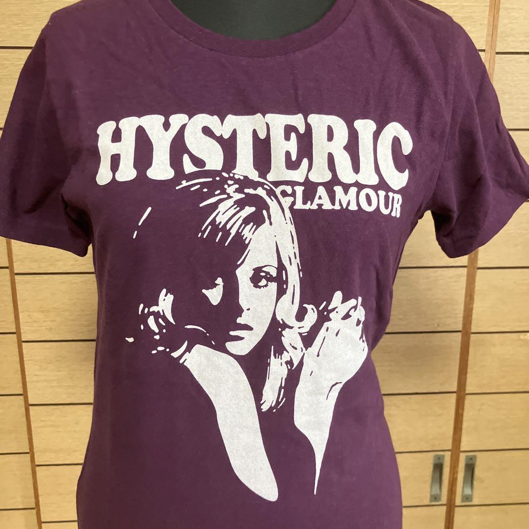 ヒステリックグラマー 半袖Tシャツ 紫 - メルカリ