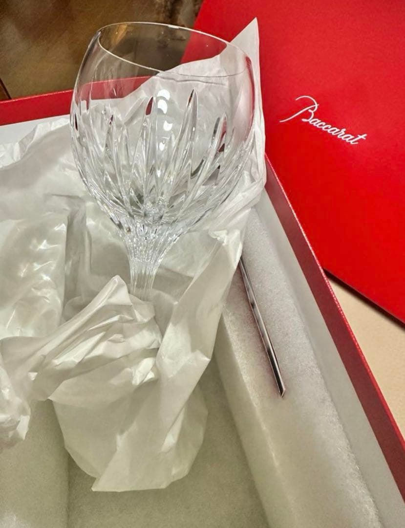 Baccarat クリスタル ワイングラス