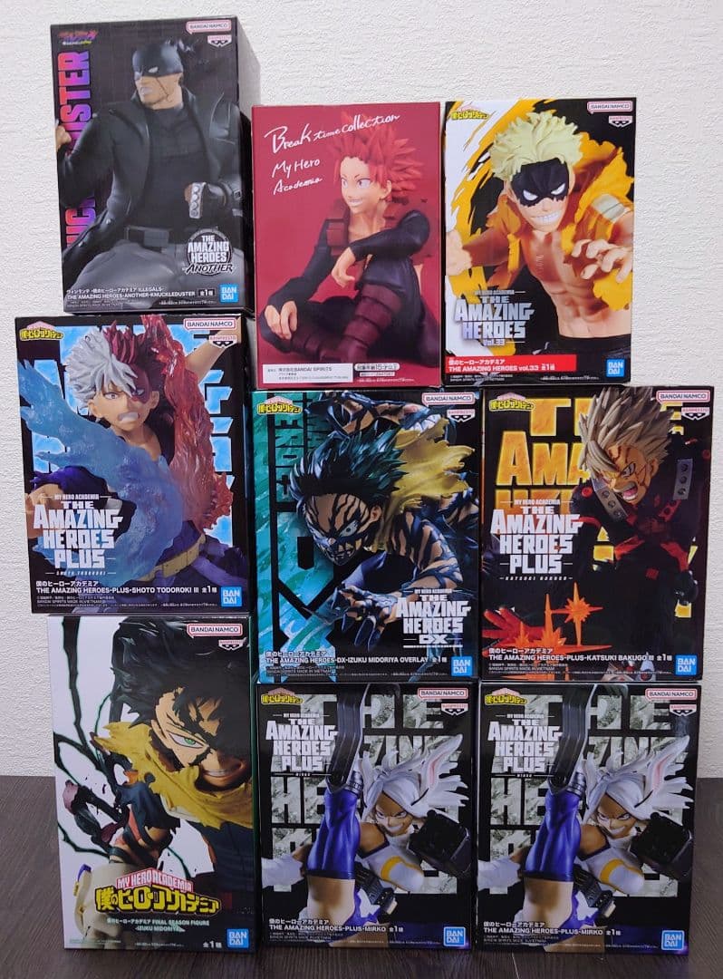 9点セット】ヒロアカ系プライズフィギュア8種9点セット - メルカリ