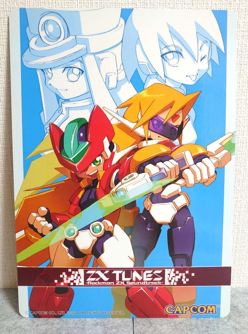 ロックマンゼクス サウンドトラック 非売品特典 イラストカード