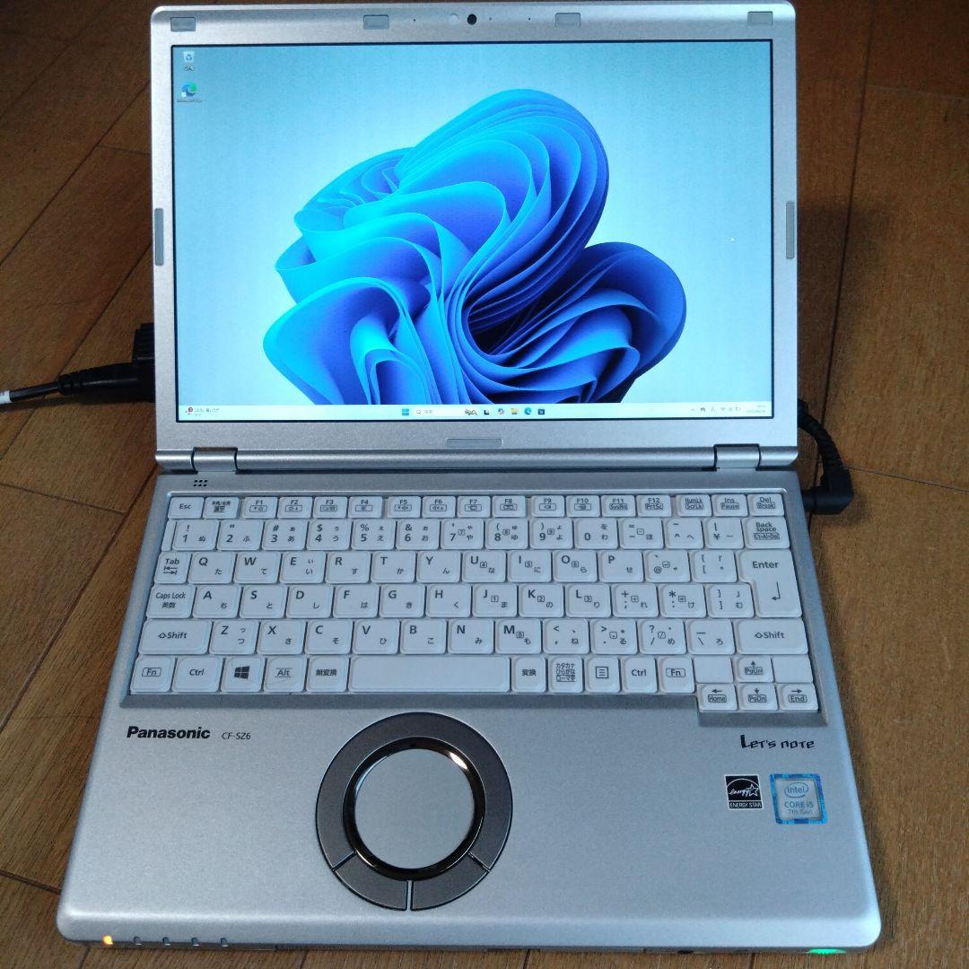 （そこそこ美品）レッツノート CF-SZ6 第7世代i5 8GB 256GB