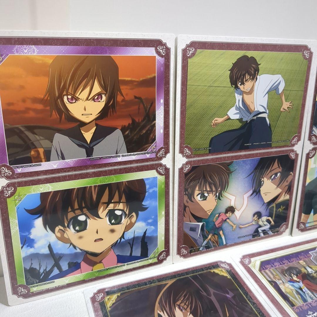 【2025年製 新品】 コードギアス 反逆のルルーシュ ぶろまいだす 14種 スザク カード・フォト・ブロマイド