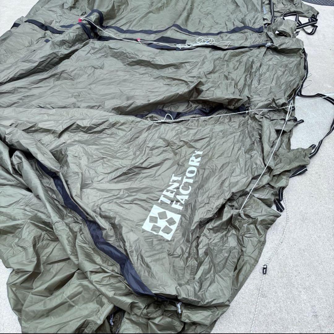 ✨美品✨ TENT FACTORY フォーシーズン トンネル 2ルームテント L
