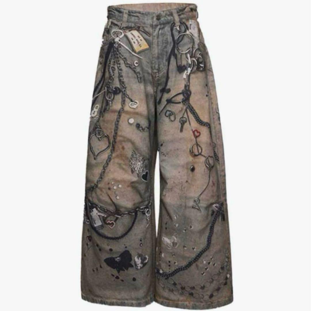 Theredthread S print denim 1 toys 美品