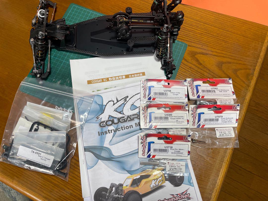 [美品] シュマッカー 1/10 2WDバギー クーガーKC 完成品