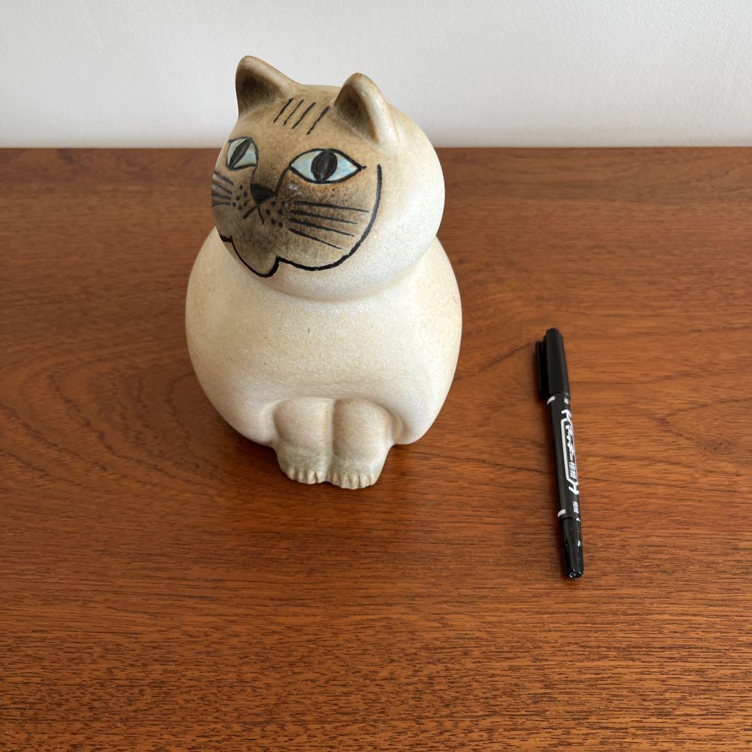 リサラーソン　ミアキャット　猫　陶器