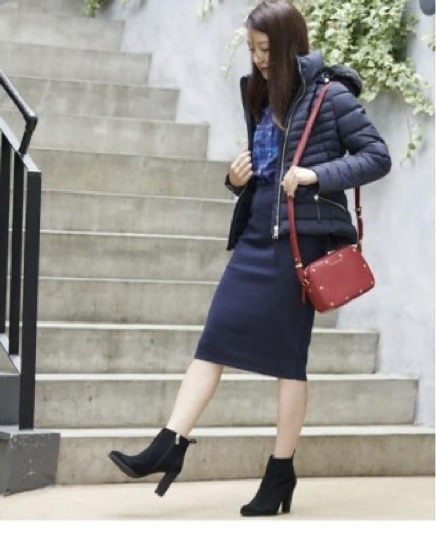 トミーヒルフィガー　　ネイビー　フード付き ダウンジャケット TOMMY HILFIGER ダウンジャケット ネイビーブルー XL フード付き