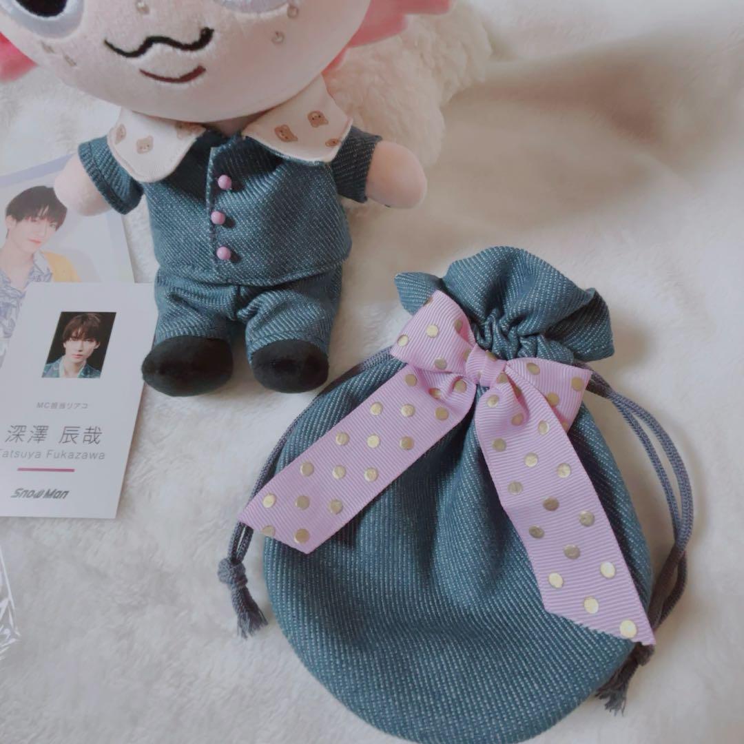 BIG チルぬい すのチル デニム セットアップ 円型巾着 おまけ