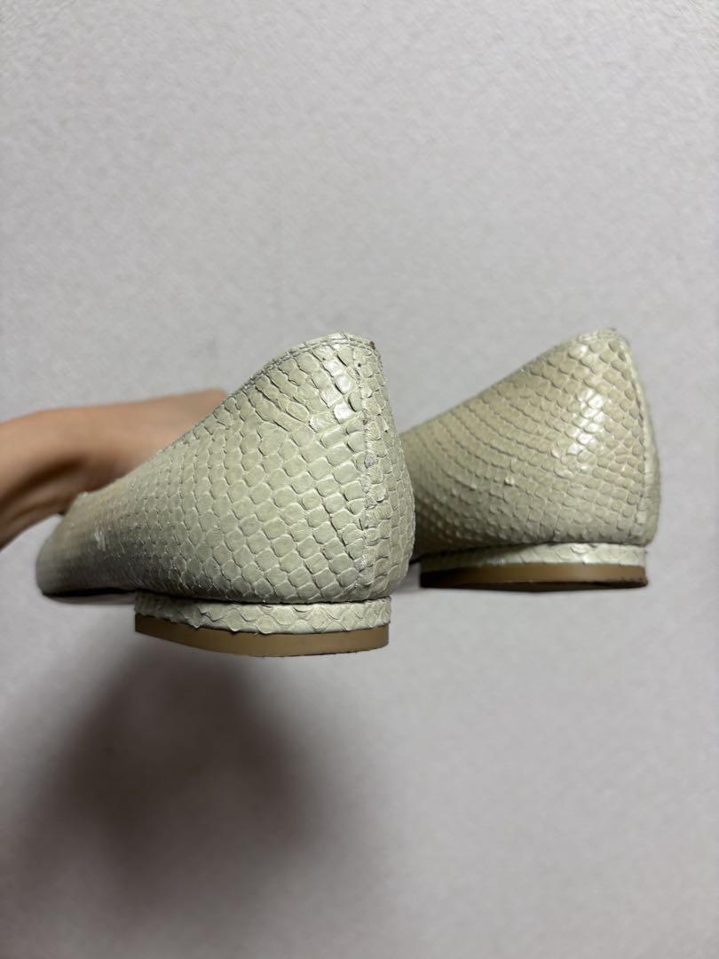 【美品】PIPPICHIC ビジューフラットシューズ