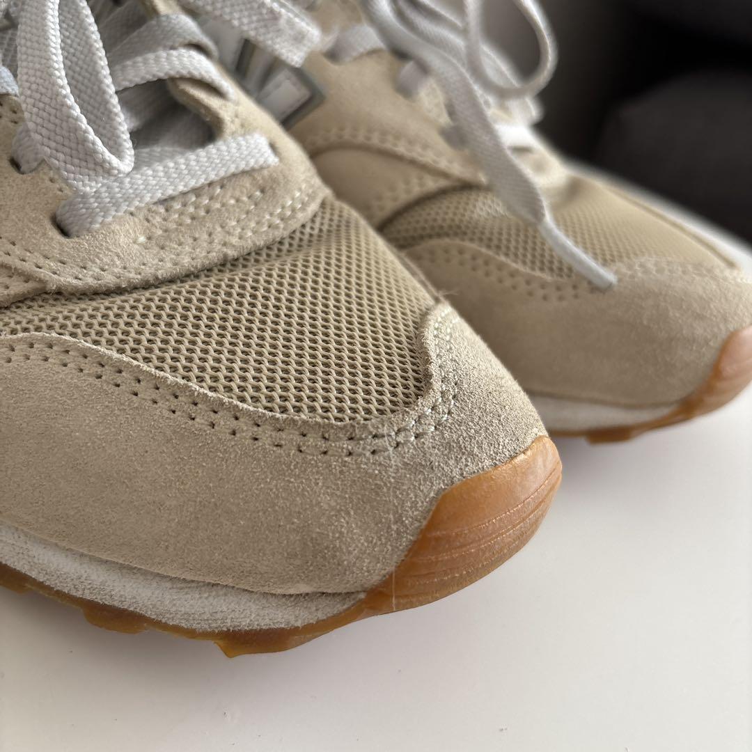New Balance 373 ベージュ スニーカー 25cm - メルカリ