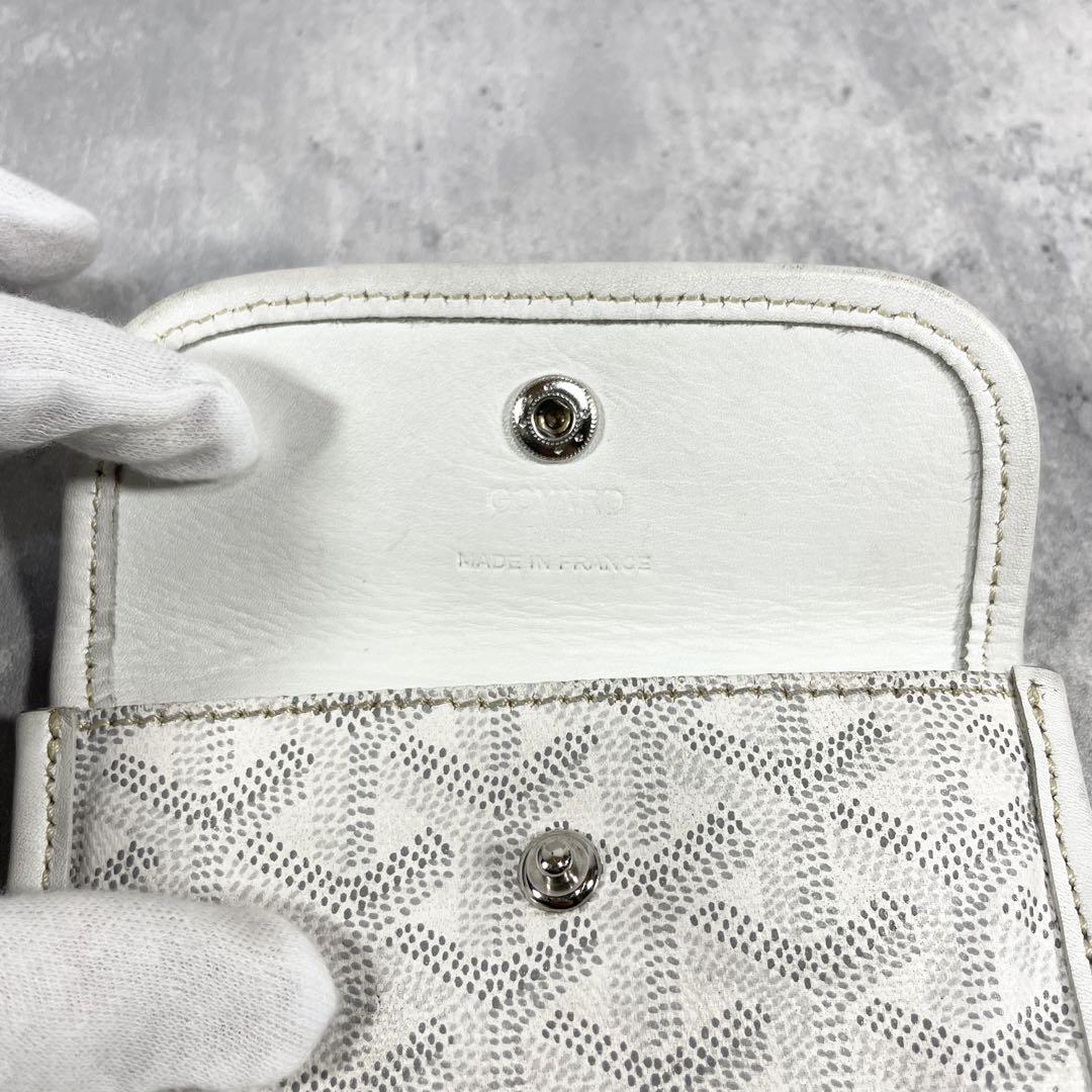 GOYARD ゴヤール アンジュ ポーチミニポーチ ウォレット ホワイト