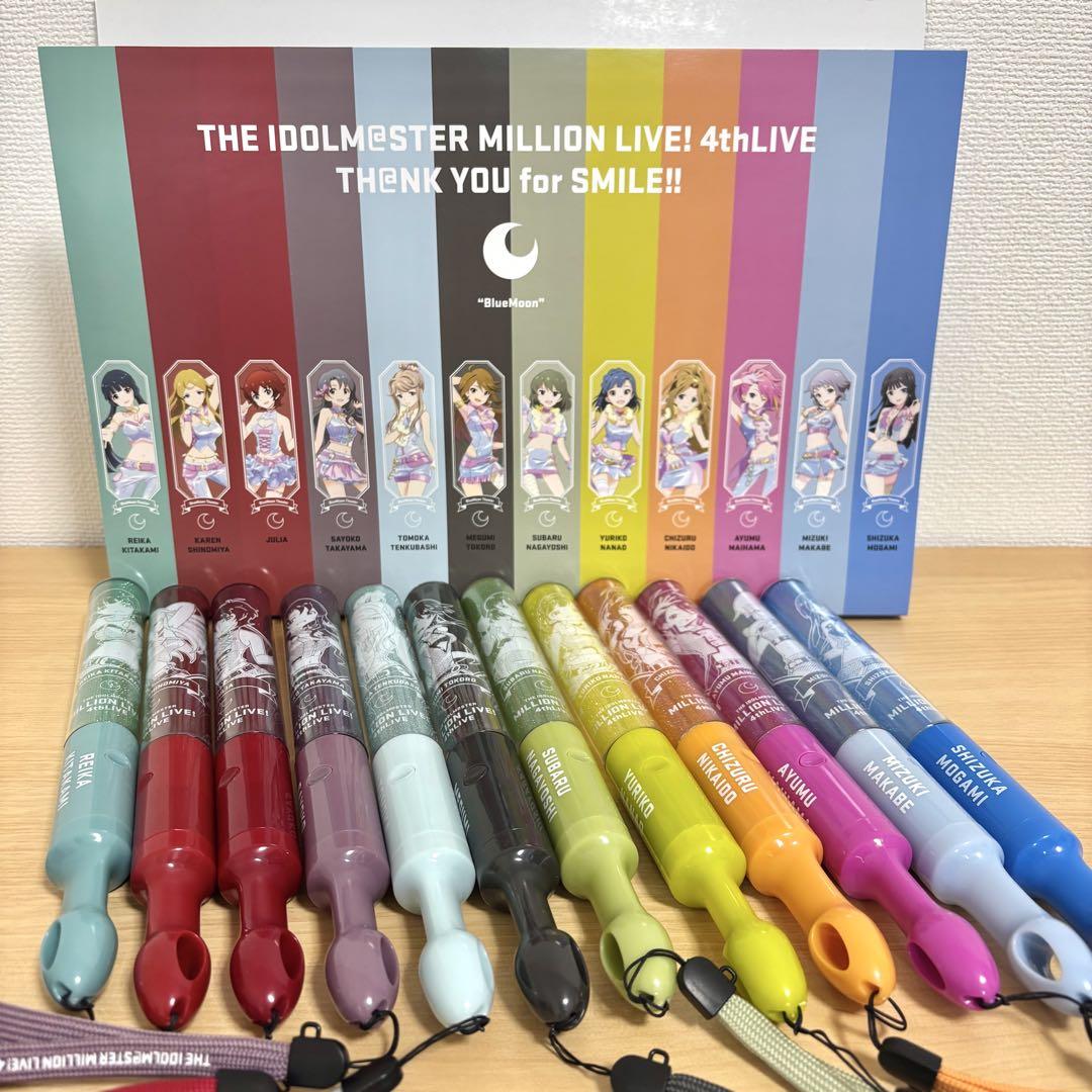 爆買い！ ミリオンライブ！ アイドルマスター 4th 12色 LIVEペンライト アイドル