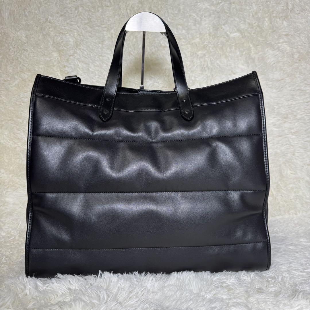 【未使用】COACH コーチ Field Tote 40 フィールドトート　黒 公式】COACH – コーチ | フィールド トート 40・コーチ バッジ