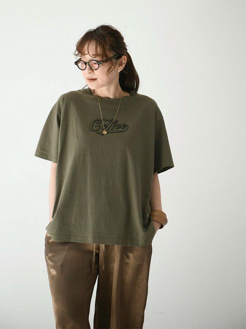 Hug O War - ☆coffee Tシャツ カーキ 妄想カフェの通販 by