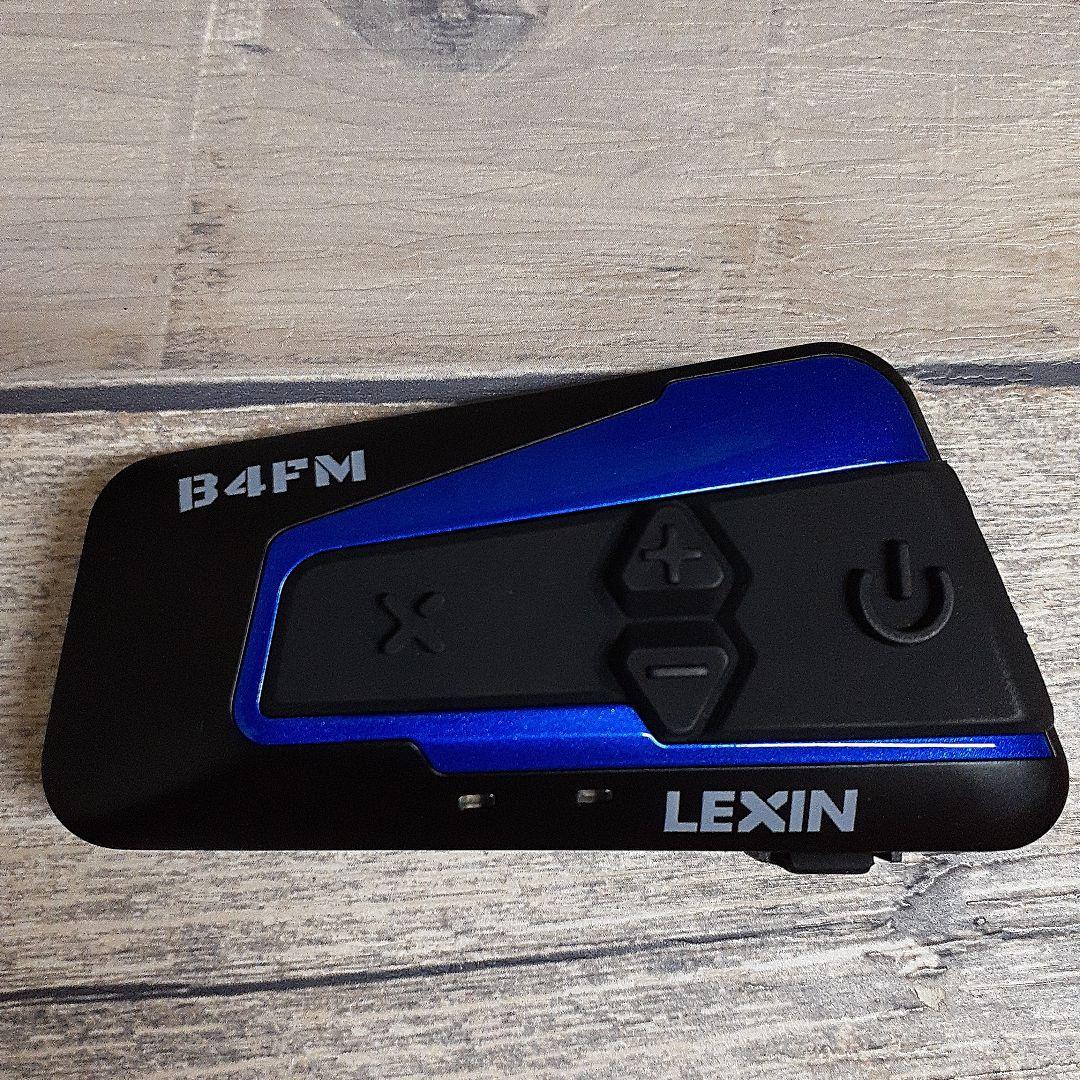 【中古美品】LEXIN LX-B4FM　バイクインカム