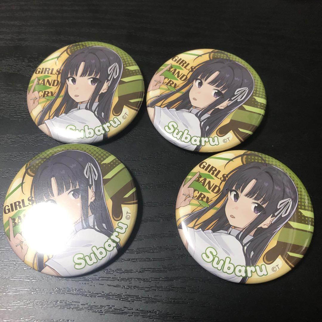ガールズバンドクライ Anisugar プリン 缶バッジ 安和すばる3個