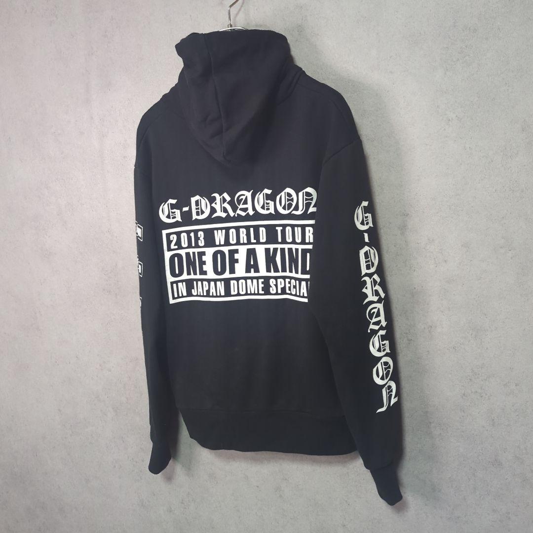 G-DRAGON WORLD TOUR パーカー Mサイズ BLACK レア - メルカリ