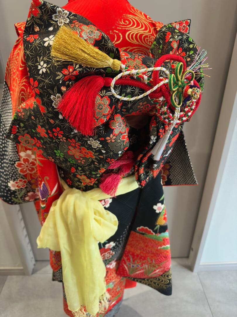 七五三 正絹 着物 フルセット 7歳 七五三 正絹 着物 フルセット 7歳