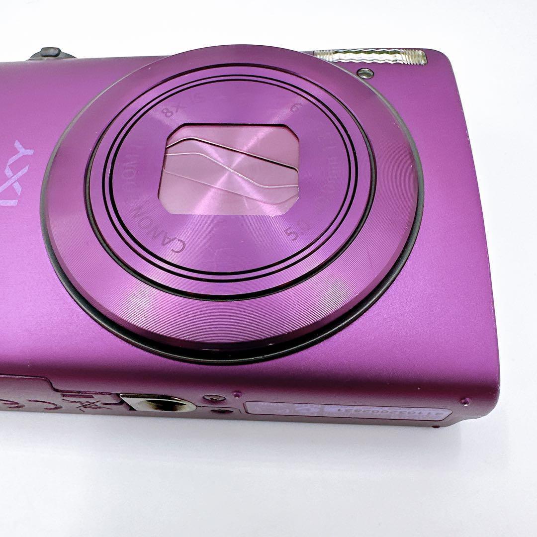 ◆人気色◆ キャノン IXY600F パープル コンパクト デジタルカメラ 画像7