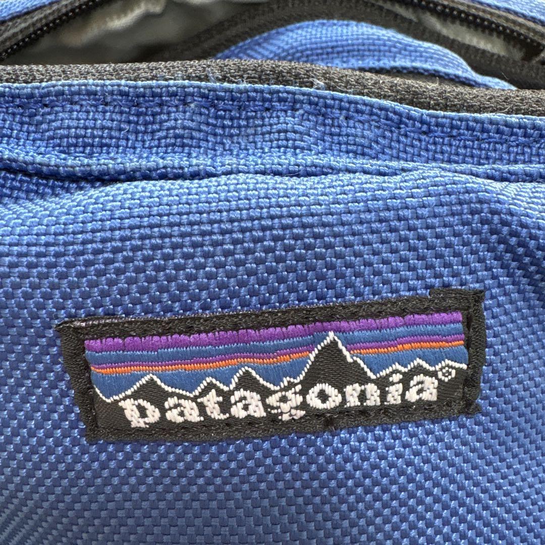 希少！patagonia ボディバッグ 青