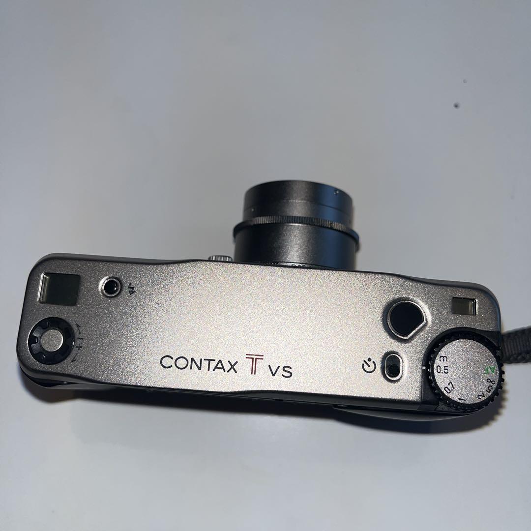 【ジャンク】CONTAX TVS シルバー フィルムカメラ