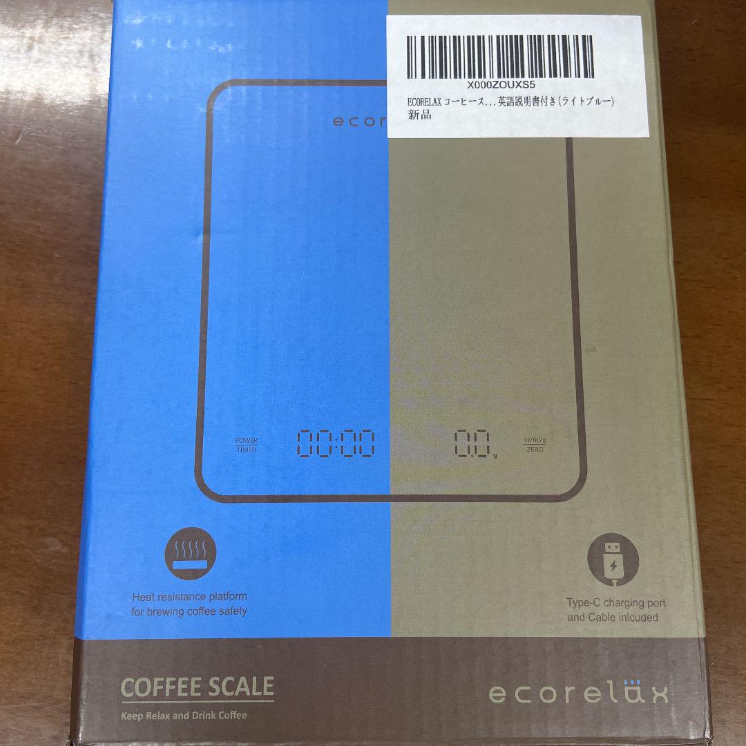 ECORELAX コーヒースケール コーヒードリップ用 高精度キッチンスケール - メルカリ ECORELAX コーヒースケール コーヒードリップ用 高精度キッチンスケール - メルカリ
