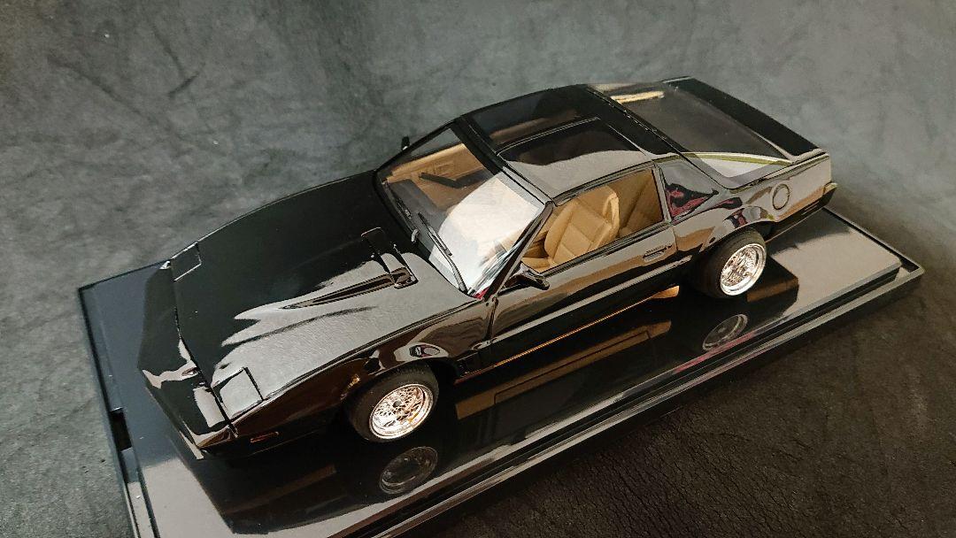 アオシマ 1/24 ナイトライダー トランザム プラモデル 完成品 ケース付