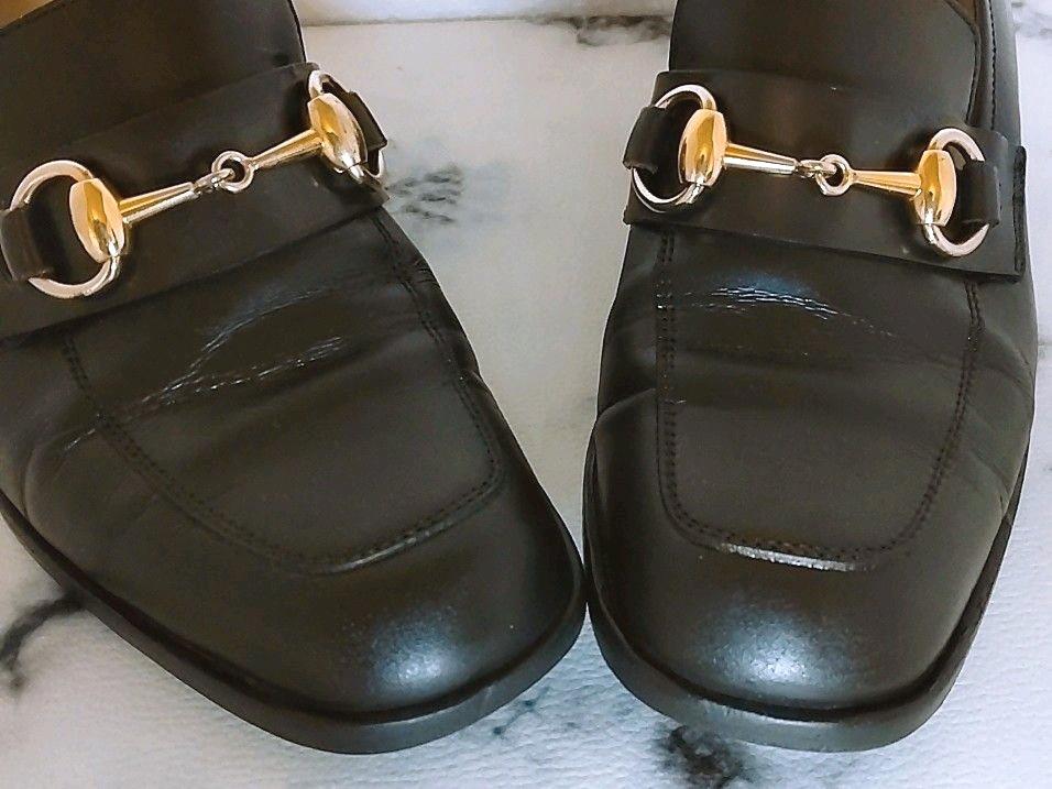 国産人気 新着美品SALE中 5B GUCCI ブラウン 本革 NO.cshue-20 7uUaq-m87717311823 大得価在庫
