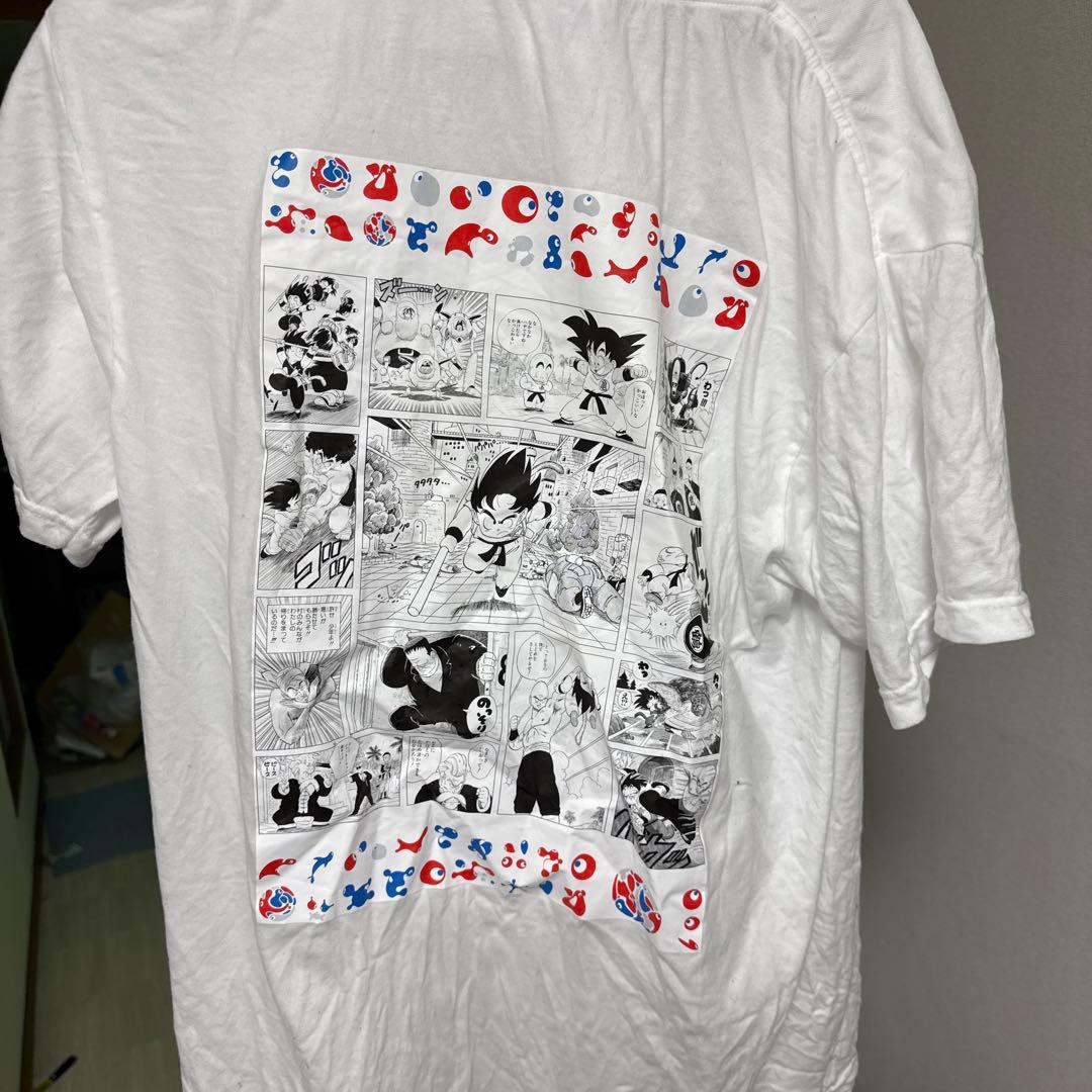 ミャクミャク付きドラゴンボールTシャツL