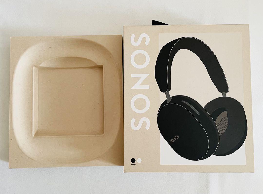 Sonos Ace 美品 箱、付属品完備 ソノス ワイヤレスヘッドホン ブラック