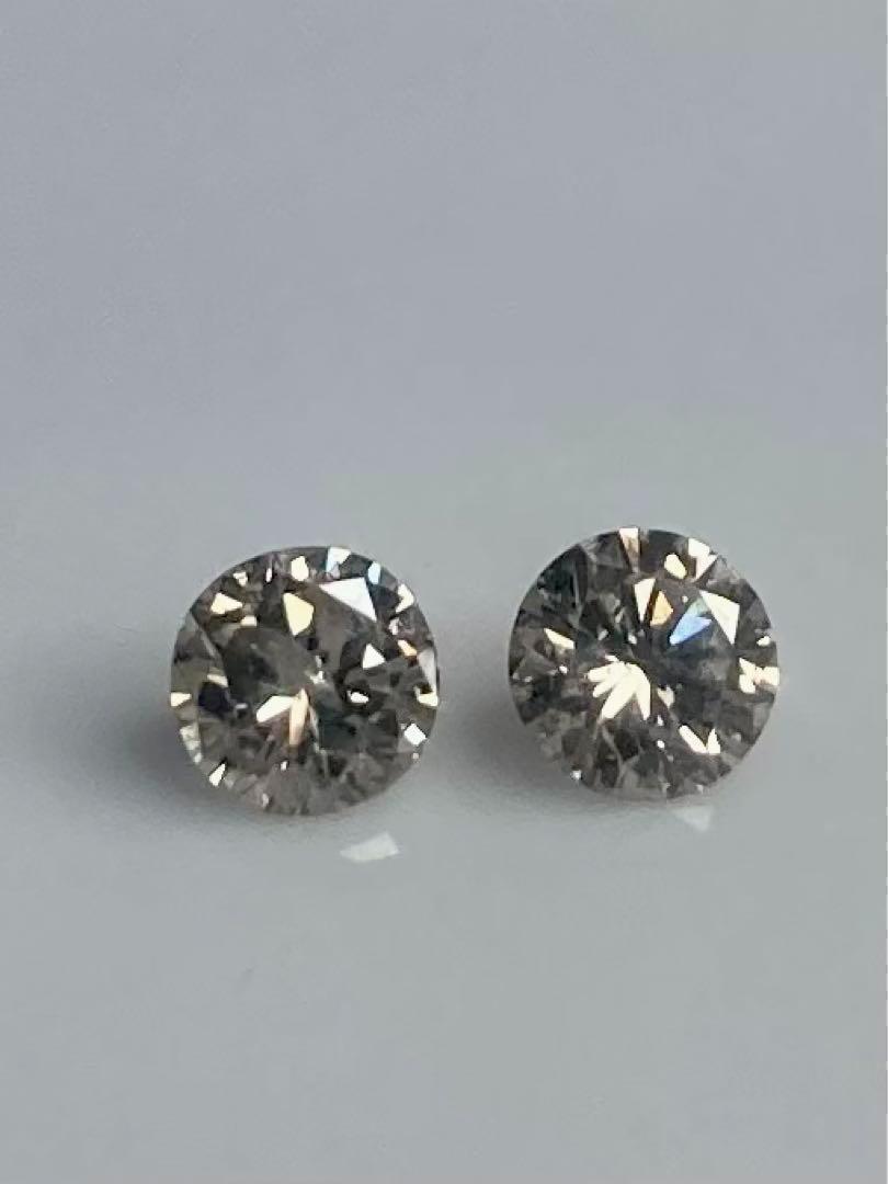 計１．０ｃｔ　PT 天然ダイヤモンドピアス