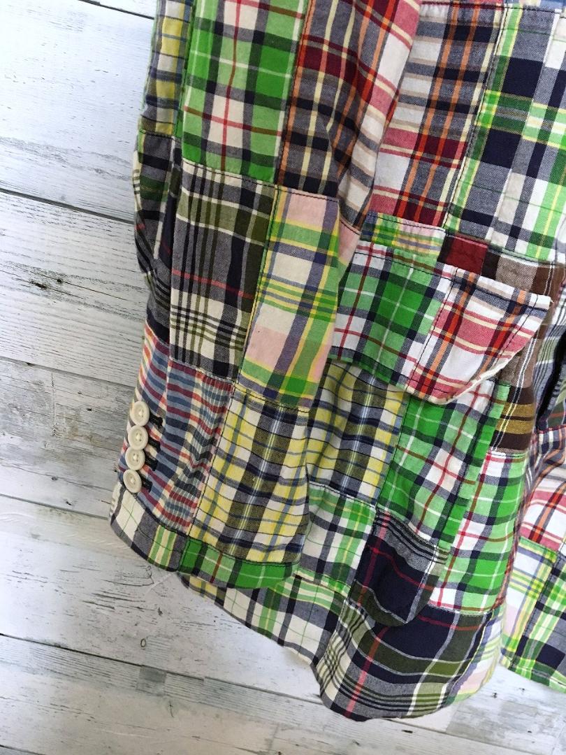 Polo by Ralph Lauren パッチワークジャケット M POLO RALPH LAUREN（ポロ ラルフ ローレン）の「パッチワーク